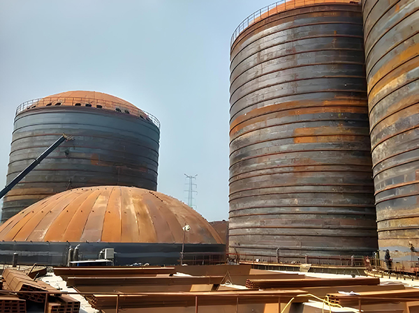 洋县焦粉钢板仓